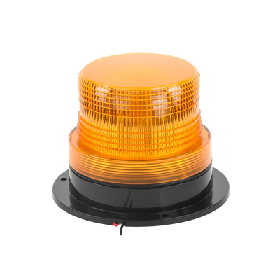 Burbuja brillante de Larga Vida Útil con 8 LEDs, color ámbar, domo ámbar