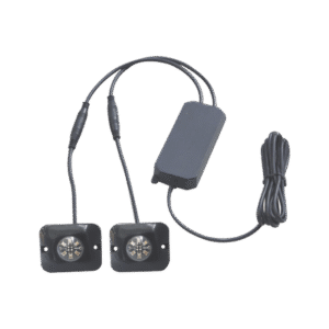 Estrobos Ocultos de 6 LED, Color ámbar