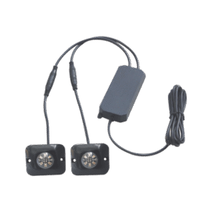 Estrobos Ocultos de 6 LED, color Azul