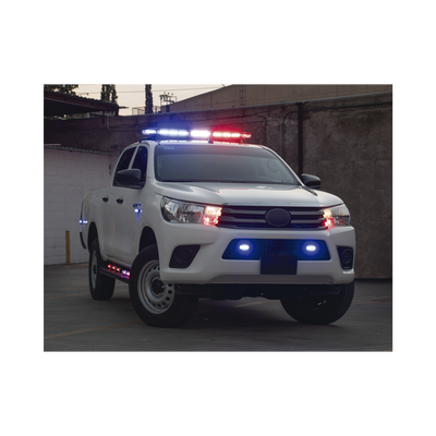 Estrobos Ocultos de 6 LED, Color Rojo