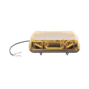 Mini Barra con 18 Poderosos LEDs, Color Ámbar Con Montaje Fijo de Tornillos