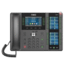 Teléfono IP ideal para recepción hasta 20 líneas SIP, PoE, 106 botones DSS, Bluetooth integrado para diademas, puertos Gigabit, soporta recepción video