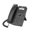 Teléfono IP empresarial para 2 lineas SIP con pantalla LCD, Puertos Gigabit, Códec Opus, conferencia de 6 vías, PoE.