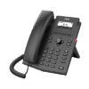 Teléfono IP empresarial para 2 lineas SIP con pantalla LCD, Códec Opus, conferencia de 3 vías, PoE.