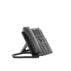 Teléfono IP empresarial para 4 líneas SIP con pantalla LCD de 2.4 pulgadas a color, Opus y conferencia de 3 vías, PoE.