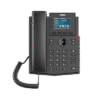 Teléfono IP Wi-Fi empresarial para 4 líneas SIP con pantalla LCD de 2.4 pulgadas a color, Opus y conferencia de 3 vías, PoE.
