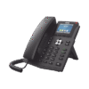 Teléfono IP empresarial para 4 líneas SIP con pantalla LCD de 2.8 pulgadas a color, puertos Gigabit, IPv6, Opus y conferencia de 3 vías, PoE