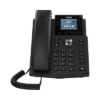 Teléfono IP empresarial para 4 líneas SIP con pantalla LCD de 2.4 pulgadas a color, Opus y conferencia de 6 participantes, PoE.
