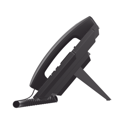 Teléfono IP Empresarial con Estándares Europeos, 6 lineas SIP con pantalla LCD a color, puertos Gigabit, IPv6, Opus y conferencia de 3 vías, PoE/DC