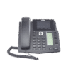 Teléfono IP empresarial para 16 lineas SIP con 2 pantallas LCD a Color, 8 teclas BLF/DSS y conferencia de 3 vías, PoE