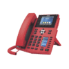 Teléfono IP Empresarial con Estándares Europeos, 16 lineas SIP con pantalla LCD de 3.5" a color, 6 teclas DSS/BLF, puertos Gigabit, IPv6, Opus y conferencia de 3 vías, PoE/DC (incluye fuente).