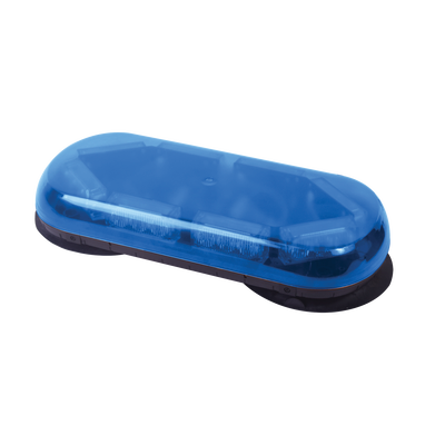 Mini Barra de luces con 24 LED, Color Azul y Montaje de Succión e Imán Mini Barra de luces con 24 LED, Color Azul y Montaje de Succión e Imán