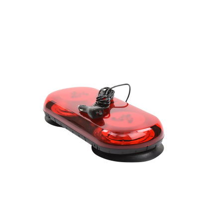 Mini Barra de Luces Serie X606S, con 18 LED, Color Rojo, Montaje Succión e Imán Mini Barra de Luces Serie X606S, con 18 LED, Color Rojo, Montaje Succión e Imán