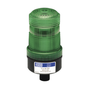 Mini baliza de LED color verde montaje permanente SAE Clase III Mini baliza de LED color verde montaje permanente SAE Clase III