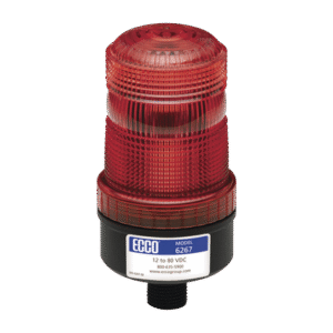 Mini baliza de LED color rojo montaje permanente SAE Clase III Mini baliza de LED color rojo montaje permanente SAE Clase III