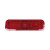 Barra de luces LED de 47" con 86 LED de alta potencia, color rojo, ideal para equipar ambulancias y unidades de bomberos