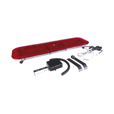 Barra de luces LED de 47" con 86 LED de alta potencia, color rojo, ideal para equipar ambulancias y unidades de bomberos