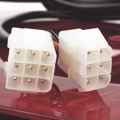 Barra de luces LED de 47" con 86 LED de alta potencia, color rojo, ideal para equipar ambulancias y unidades de bomberos