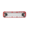 Barra de luces LED de 47" con 86 LED de alta potencia, color rojo, ideal para equipar ambulancias y unidades de bomberos