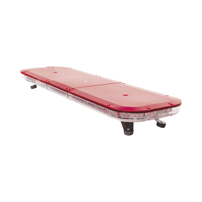 Barra de luces LED de 47" con 86 LED de alta potencia, color rojo, ideal para equipar ambulancias y unidades de bomberos