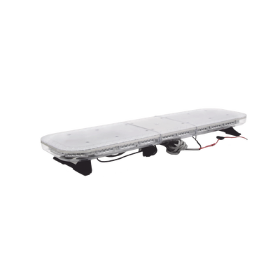 Barra de luces de 47" rojo/azul Domos Claros, 88 LED, con control de tráfico en color rojo/azul, ideal para equipar unidades de seguridad pública
