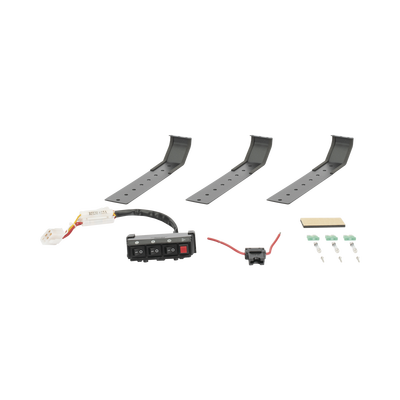 Barra de luces LED de 47", 108 LED, con control de tráfico en color ámbar, dual color rojo/claro, ideal para equipar ambulancias y unidades de bomberos