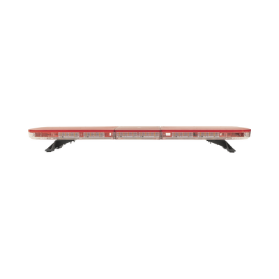 Barra de luces LED de 47", 108 LED, con control de tráfico en color ámbar, dual color rojo/claro, ideal para equipar ambulancias y unidades de bomberos