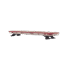 Barra de luces LED de 47", 124 LED, con control de tráfico en color ámbar, dual color rojo/claro, ideal para equipar ambulancias y unidades de bomberos Barra de luces LED de 47", 124 LED, con control de tráfico en color ámbar, dual color rojo/claro, ideal para equipar ambulancias y unidades de bomberos