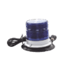 Baliza led pulso, 12-24vdc, 11 patrones de flash, montaje de imán de vacío, azul