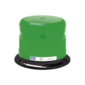 Burbuja clase I de LED, color verde, montaje permanente