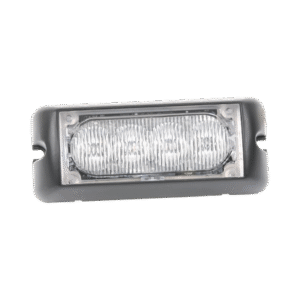 Luz auxiliar brillante con 4 LEDs, color rojo, mica transparente Luz auxiliar brillante con 4 LEDs, color rojo, mica transparente