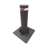 Bolardo Fijo de Alta Seguridad de 220 mm de Diámetro / Fabricado en Acero al Carbón