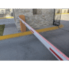 Barrera vehicular izquierda / Soporta brazo de hasta 3 m / Apertura en 1.5 s /Final de carrera ajustable por programación / Movimiento fluido / Diseño elegante color naranja