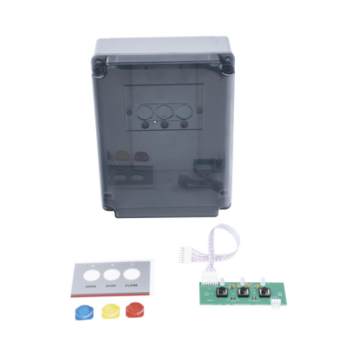 Refacción para barreras XBS y XBF AccessPRO Industrial / Caja de plástico con botonera para cuadro de mando