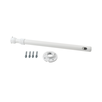 Montaje de techo telescópico tipo tubo para PTZ Hikvision, largo 60 cm - 120 cm