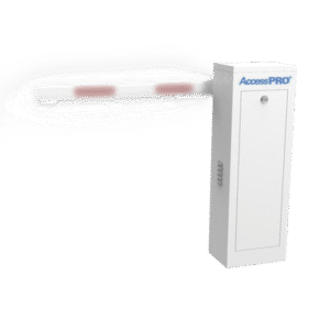Barrera Vehicular Izquierda / Soporta brazo Telescópico de hasta 6 metros / Tiempo de Apertura 6 segundos