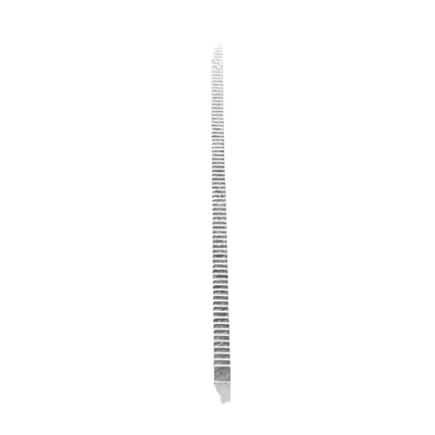 Cremallera de Acero Para Puertas Corredizas / Compatible Con Motores de Piñon Modulo 4