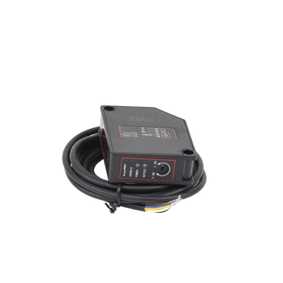 Detector fotoeléctrico de 16 m de alcance / Luz indicadora para alineación