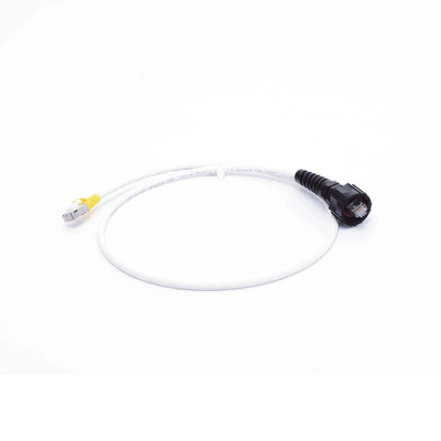 (XC6A-S10-B05) PATCH CORD RJ45 CAT6A S/FTP T568A/B CM/LS0H1 BLANCO AMARILLO 10F