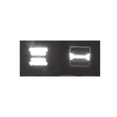 Luz de Trabajo de 40 LED, 5600 Lúmenes, 66 Watts, 10-30 Vcc, IP67