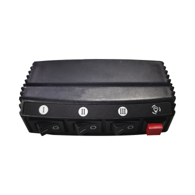 Switch de 4 interruptores para Encendido/Apagado y Control de patrones de destello