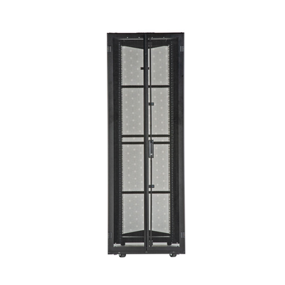 Gabinete FlexFusion para Centros de Datos, 45 UR, 700 mm de Ancho, 1070 mm de Profundidad, Sin Paneles Laterales, Fabricado en Acero, Color Negro Gabinete FlexFusion para Centros de Datos, 45 UR, 700 mm de Ancho, 1070 mm de Profundidad, Sin Paneles Laterales, Fabricado en Acero, Color Negro
