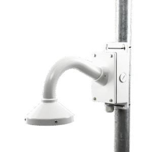 Montaje Universal de Pared con Cuello de Ganso y Caja de Conexiones / Compatible con Cámaras Domo y Bala Montaje Universal de Pared con Cuello de Ganso y Caja de Conexiones / Compatible con Cámaras Domo y Bala