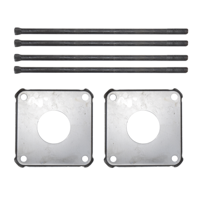 Poste Seccionado de 6 Metros / Especializado para la Instalación de Videovigilancia / Incluye Base de Cimentación y Brazo para Cámara PTZ / Color Negro