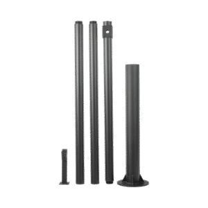 Poste Seccionado de 6 Metros / Especializado para la Instalación de Videovigilancia / Incluye Base de Cimentación y Brazo para Cámara PTZ / Color Negro Poste Seccionado de 6 Metros / Especializado para la Instalación de Videovigilancia / Incluye Base de Cimentación y Brazo para Cámara PTZ / Color Negro