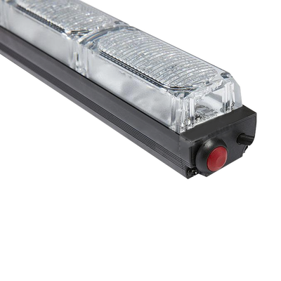 Barra de Luz de Advertencia con 4 Módulos Rojo / Azul