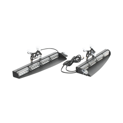 Luz de Visera para Interior, Color Rojo/Azul Luz de Visera para Interior, Color Rojo/Azul