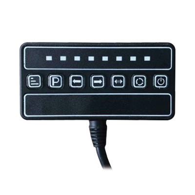 Barra de luz de advertencia de 8 módulos rojo / azul Barra de luz de advertencia de 8 módulos rojo / azul