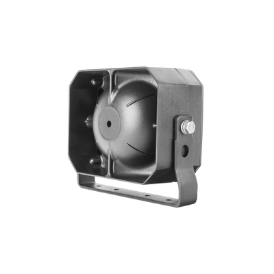 Bocina Compacta de uso rudo, 100 Watts de Potencia, Ideal para vehículos de encubierto, 8 Ohms de Impedancia