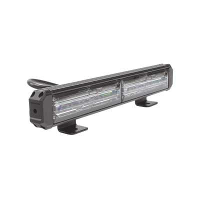 Barra de Luz de Advertencia, 2 Módulos de 6 LED, 11 Pulgadas Ámbar